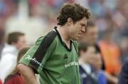 25 April 2004; John O'Sullivan of Connacht following the Parker Pen Challenge Cup Semi-Final 2nd Leg match between Connacht and NEC Harlequins at the Sportsground in Galway. Photo by Brian Lawless/Sportsfile