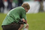 25 April 2004; Andrew Farley of Connacht following the Parker Pen Challenge Cup Semi-Final 2nd Leg match between Connacht and NEC Harlequins at the Sportsground in Galway. Photo by Brian Lawless/Sportsfile