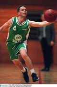 9 May 2000. Adrian Fulton, Ireland. Basketball. Picture credit; Brendan Moran/SPORTSFILE