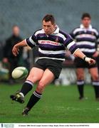 22 January 2000; David Lynagh, Terenure College, Rugby. Picture credit; Matt Browne/SPORTSFILE