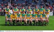 7 May 2000; The Offaly team ahead of the Church & General National Football League Division 2 Final between Louth and Offaly at Croke Park in Dublin. Photo by Ray McManus/Sportsfile