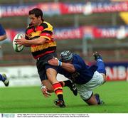 20 May 2000; Barry Everitt, Lansdowne, in action against Trevor Brennan, St. Mary's. Lansdowne v St. Mary's, AIB League Final, Lansdowne Road, Dublin. Rugby. Picture credit; Matt Browne/SPORTSFILE