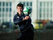 31 January 2008; Ireland's Ronan O'Gara in action during a training session. Ireland rugby squad training, Belfield, UCD, Dublin. Picture credit; Matt Browne / SPORTSFILE *** Local Caption ***