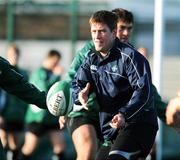 31 January 2008; Ireland's Ronan O'Gara in action during a training session. Ireland rugby squad training, Belfield, UCD, Dublin. Picture credit; Matt Browne / SPORTSFILE