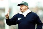 14 April 1996; Laois manager Micheal 'Babs' Keating. National Senior Hurling League, Kilkenny v Laois. Picture credit; Ray McManus / SPORTSFILE *** Local Caption ***