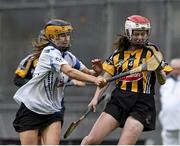 1 March 2015; Jennifer Norris, Piltown, in action against Caithriona McGlone, Lismore. AIB All Ireland Intermediate Club Camogie Final, Piltown v Lismore. Croke Park, Dublin. Picture credit: Ray McManus / SPORTSFILE