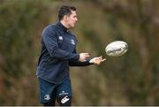 2 March 2015; Leinster's Noel Reid during squad training. Leinster Rugby Squad Training, Rosemount, UCD, Dublin. Picture credit: Ramsey Cardy / SPORTSFILE