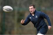 2 March 2015; Leinster's Bryan Byrne during squad training. Leinster Rugby Squad Training, Rosemount, UCD, Dublin. Picture credit: Ramsey Cardy / SPORTSFILE