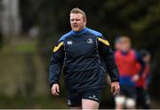 2 March 2015; Leinster's Royce Burke Flynn during squad training. Leinster Rugby Squad Training, Rosemount, UCD, Dublin. Picture credit: Ramsey Cardy / SPORTSFILE