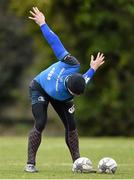 2 March 2015; Leinster's Isaac Boss during squad training. Leinster Rugby Squad Training, Rosemount, UCD, Dublin. Picture credit: Ramsey Cardy / SPORTSFILE