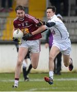 1 March 2015; Daragh Daly, Westmeath, in action against Mick O'Grady, Kildare. Allianz Football League Division 2 Round 3, Kildare v Westmeath. St Conleth's Park, Newbridge, Co. Kildare. Picture credit: Piaras Ó Mídheach / SPORTSFILE