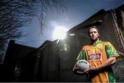 12 March 2015; Corofin player Micheál Lundy, pictured, ahead of the AIB GAA Senior Football Club Championship Final on the 17th of March where the Galway club will take on Derry's Slaughtneil in Croke Park to see who is #TheToughest. For exclusive content and to see why the AIB Club Championships are #TheToughest follow us @AIB_GAA and on Facebook at facebook.com/AIBGAA. Clanna Gael GAA Club, Ringsend, Dublin. Picture credit: Ramsey Cardy / SPORTSFILE