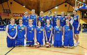 30 January 2008; The St. Patricks Academy team. U16B Girls, All-Ireland Schools Basketball Cup Final, Pobailscoil Chorca Dhuibhne, Kerry v St. Patricks Academy, Mayo, National Basketball Arena, Tallaght, Dublin. Picture credit: Pat Murphy / SPORTSFILE  *** Local Caption ***