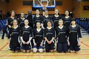 31 January 2008; The Loreto Swords team. U19B Girls, All-Ireland Schools Basketball Cup Final, Loreto Swords, Dublin v Ard Scoil Rathangan, Kildare, National Basketball Arena, Tallaght, Dublin. Picture credit: Brian Lawless / SPORTSFILE