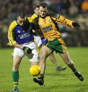 2 February 2008;  Kieran Donaghy, Kerry, in action against Neil McGee, Donegal. Allianz National Football League, Division 1, Round 1, Donegal v Kerry, Fr. Tierney Park, Ballyshannon, Co. Donegal. Picture credit: Oliver McVeigh / SPORTSFILE