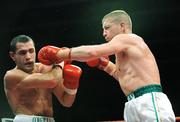 2 Fabruary 2008: Ciaran Healy, right, in action against Pavel Lotah. Ladbrokes.com Fight Night, Ciaran Healy.v.Pavel Lotah, University Sports Arena, Limerick. Picture credit: David Maher / SPORTSFILE