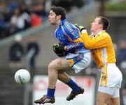 3 February 2008; Seanie Furlong, Wicklow, in action against Paul Doherty, Antrim. Allianz National Football League, Division 4, Round 1, Wicklow v Antrim, County Park, Aughrim, Co. Wicklow. Picture credit: Pat Murphy / SPORTSFILE *** Local Caption ***