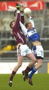 3 February 2008; Kevin Meaney, Laois, in action against Mark Lydon, Galway. Allianz National Football League, Division 1, Round 1, Galway v Laois, Parnell Park, Dubllin. Picture credit: Ray Ryan / SPORTSFILE