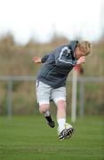 5 February 2008; Republic of Ireland's Damien Duff in action during squad training. Gannon Park, Malahide, Co. Dublin. Picture credit: David Maher / SPORTSFILE