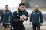 4 March 2015; Connacht's Tiernan O'Halloran in action during squad training. The Sportsground, Galway. Picture credit: Diarmuid Greene / SPORTSFILE