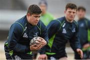4 March 2015; Connacht's Dave Heffernan in action during squad training. The Sportsground, Galway. Picture credit: Diarmuid Greene / SPORTSFILE