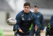 4 March 2015; Connacht's Dave Heffernan in action during squad training. The Sportsground, Galway. Picture credit: Diarmuid Greene / SPORTSFILE