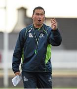 4 March 2015; Connacht head coach Pat Lam during squad training. The Sportsground, Galway. Picture credit: Diarmuid Greene / SPORTSFILE