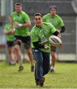 4 March 2015; Connacht's Miah Nikora in action during squad training. The Sportsground, Galway. Picture credit: Diarmuid Greene / SPORTSFILE