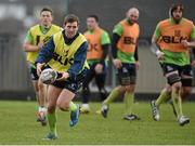 4 March 2015; Connacht's Craig Ronaldson in action during squad training. The Sportsground, Galway. Picture credit: Diarmuid Greene / SPORTSFILE