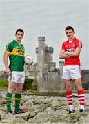 4 March 2015; Kerry's Stephen O'Brien, left, and Cork's Mark Collins in attendance at an Allianz GAA Regional Media Day. Imperial Hotel, Cork. Picture credit: Matt Browne / SPORTSFILE