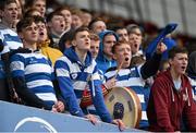 4 March 2015; Rockwell College supporters look on during the game. SEAT Munster Schools Senior Cup Semi-Final, Glenstal Abbey v Rockwell College. Thomond Park, Limerick. Picture credit: Diarmuid Greene / SPORTSFILE