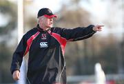 6 February 2008; New Ulster Head Coach Matt Williams during squad training. Ulster rugby squad training, Newforge, Belfast, Co. Antrim. Picture credit; Oliver McVeigh / SPORTSFILE