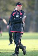 6 February 2008; New Ulster Head Coach, Matt Williams, during squad training. Ulster rugby squad training, Newforge, Belfast, Co. Antrim. Picture credit; Oliver McVeigh / SPORTSFILE