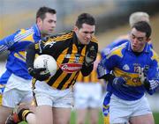 3 February 2008; James Cahill, Kilkenny, in action against Damian O'Brien, Tipperary. Allianz National Football League, Division 4, Round 1, Kilkenny v Tipperary, Nowlan Park, Kilkenny City, Co. Kilkenny. Picture credit: Matt Browne / SPORTSFILE