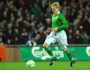 6 February 2008; Damien Duff, Republic of Ireland. International Friendly, Republic of Ireland v Brazil, Croke Park, Dublin. Picture credit; Matt Browne / SPORTSFILE