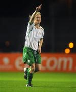 7 February 2008; Republic of Ireland's Olivia O'Toole celebrates after scoring her side's first goal. International Friendly, Republic of Ireland v Arsenal, Dalymount Park, Dublin. Picture credit; Stephen McCarthy / SPORTSFILE