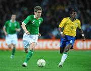 6 February 2008; Kevin Doyle, Republic of Ireland, in action against Richarlyson Felisbino, Brazil. International Friendly, Republic of Ireland v Brazil, Croke Park, Dublin. Picture credit; David Maher / SPORTSFILE