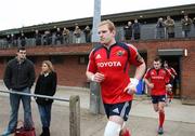 8 February 2008; Paul O'Connel, Munster 'A' runs on to the pitch. Interprovincial Rugby Friendly, Ulster 'A' v Munster 'A', Shaws Bridge, Belfast, Co. Antrim. Picture credit; Oliver McVeigh / SPORTSFILE