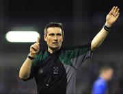 8 February 2008; Referee Maurice Deegan. O'Byrne Cup Final, Dublin v Longford, Parnell Park, Dublin. Picture credit; Brian Lawless / SPORTSFILE