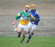 10 February 2008; James Rigney, Offaly, in action against Lar Crobett, Tipperary. Allianz National Hurling League, Division 1B, Round 1, Tipperary v Offaly, Semple Stadium, Thurles, Co. Tipperary. Picture credit; Stephen McCarthy / SPORTSFILE