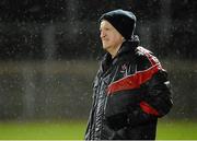 28 February 2015; Brian McIver, Derry manager. Allianz Football League, Division 1, Round 3, Tyrone v Derry. Healy Park, Omagh, Co. Tyrone. Picture credit: Oliver McVeigh / SPORTSFILE