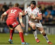 27 February 2015; Dan Tuohy, Ulster. Guinness PRO12 Round 16, Ulster v Scarlets. Kingspan Stadium, Ravenhill Park, Belfast. Picture credit: Oliver McVeigh / SPORTSFILE
