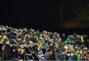 6 March 2015; Supporters watch on during the game. Airtricity League, First Division, Cabinteely FC v Wexford Youths. Blackrock College, Stradbrook Road, Dublin. Picture credit: Ramsey Cardy / SPORTSFILE