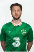 31 May 2016; Harry Arter of Republic of Ireland poses for a portrait at Castleknock Hotel in Dublin. Photo by David Maher/Sportsfile