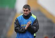 10 February 2008; Tipperary manager Liam Sheedy applauds his players during the game. Allianz National Hurling League, Division 1B, Round 1, Tipperary v Offaly, Semple Stadium, Thurles, Co. Tipperary. Picture credit; Stephen McCarthy / SPORTSFILE