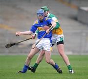 10 February 2008; John O'Brien, Tipperary, in action against Joe Bergin, Offaly. Allianz National Hurling League, Division 1B, Round 1, Tipperary v Offaly, Semple Stadium, Thurles, Co. Tipperary. Picture credit; Stephen McCarthy / SPORTSFILE