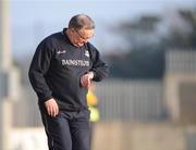 10 February 2008; Dublin manager Tomm Naughton checks his watch in the closing minutes of the game. Allianz National Hurling League, Division 1A, Round 1, Dublin v Antrim, Parnell Park, Dublin. Picture credit; Caroline Quinn / SPORTSFILE