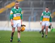10 February 2008; A dejected Shane Maher, Offaly, leaves the pitch after the game. Allianz National Hurling League, Division 1B, Round 1, Tipperary v Offaly, Semple Stadium, Thurles, Co. Tipperary. Picture credit; Stephen McCarthy / SPORTSFILE