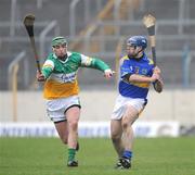 10 February 2008; Eoin Kelly, Tipperary, in action against Joe Bergin, Offaly. Allianz National Hurling League, Division 1B, Round 1, Tipperary v Offaly, Semple Stadium, Thurles, Co. Tipperary. Picture credit; Stephen McCarthy / SPORTSFILE