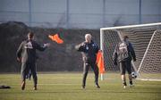 13 February 2008; Giovanni Trapattoni, right, pictured during training at the Red Bull Salzburg training grounds. Red Bull Salzburg Training Grounds, Salzburg, Austria. Picture credit: David Maher / SPORTSFILE